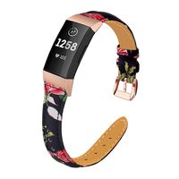 Hotodeal Metal Band Compatible for Fitbit Charge 3 and Charge 3 SE, Stainless Steel Replacement Bands Milanese Loop Band with Magnet Lock for Women Men Small and Large Size Silver, Rose Gold