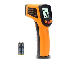 Ketotek KT600Y Non-contact Digital Infrared Thermometer Temperature Gun -58℉-1112℉ (-50℃ - 600℃) IR Laser Infrared Thermometer for Cooking Meat Kitchen Refrigerator Pool Oven
