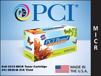Premium Compatibles Inc. 341-2939RMPC Ink and Toner Replacement Cartridge for Dell Printers, MICR