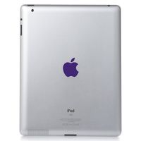 Purple Vinyl Decal Apple Cover - Color Change - Sized for Ipad