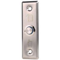 SDPAWA Stainless Steel Door Exit Push Button with LED NO/NC/COM for Access Control