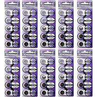 eCoreCell (50pcs) CR1632 3V 3 Volt Lithium Single Use Non-rechargeable Button Coin Cell Battery