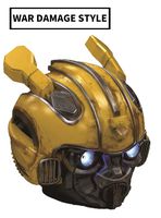 mingrong Bumblebee Helmet Bluetooth Wireless Mini Speaker Portable Stereo Loudspeakers for FM Radio USB Mp3 TF Wireless Speaker