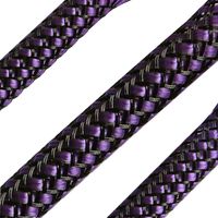 Othmro PET Braided Expandable Sleeving Wrap 12mm x 5m Black Purple Cable Management Sleeve Cord Organizer for Wrap Protect Cables