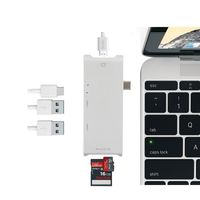 Gdreamer Type C Combo Hub Memory Adapters USB3.0 and HDMI Port for MacBook Pro MacBook Air