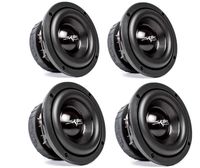 (4) Skar Audio EVL-65 D2 6.5" 400 Watt Max Power Dual 2 Ohm Car Subwoofers