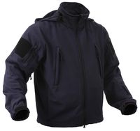 Rothco Special Ops Tactical Soft Shell Jacket, Midnight Navy Blue, M