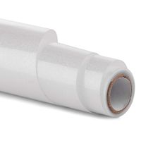 Glitter HTV vinyl - 12" x 5ft PU Heat Transfer Vinyl roll, Iron On Vinyl for Cricut & Silhouette Cameo Easy to Cut & Weed, Durable, Vibrant Color Design for T-Shirt and Other Textiles (Rainbow White)