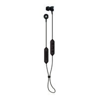 Audiofly AF33W MK2 Wireless Bluetooth in-Ear Headphone (Black) IPX-5 Rating, Braided Cable and Noise Isolating Silicone Ear Tips