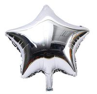XGao 50pcs Foil Star Balloons 18 Inch Mylar Balloon 7 Colors Helium Metallic Latex Balloon for Birthday Parties Decor Wedding Party Engagement Christmas Celebration Holiday Baby Show (SL 5PC)
