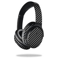 MightySkins Skin Compatible with Bose QuietComfort 35 Headphones - Carbon Fiber | Protective, Durable, and Unique Vinyl Decal wrap Cover | Easy to Apply, Remove, and Change Styles | Made in The USA
