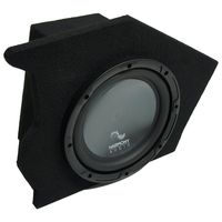 Compatible with 1993-2002 Chevy Camaro Coupe Driver Side 10" Harmony R104 Sub Box Enclosure