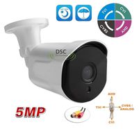 5MP TVI/AHD Camera, 4MP CVI Camera, Sony Sensor, HD Megapixel Bullet Security Camera 3.6mm Lens Turbo Platinum Infrared Night Vision IR-Cut, BNC 12VDC