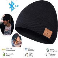 Bluetooth Beanie, Women Mens Gifts,Bluetooth Hat, Bluetooth Music Hat with Bluetooth 5.0, Built-in Mic, Fit for Outdoor Sports,Washable,Fashion Gifts for Men Women,Teenagers,Christmas Thanksgiving Day