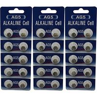 (30) AG5 LR754 393 SR754 Alkaline Battery