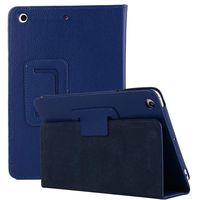 iPad Pro 10.5 inch 2017 Case, Businda Luxury Premium PU Leather Slim Lightweight Protective Smart Shell Protective Cover with Auto Wake/Sleep Feature for Apple iPad Pro 10.5-inch, Dark blue