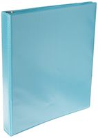 AVERY Durable View Binder w/Slant Rings, 11 x 8 1/2, 1" Cap, Aqua (17295)