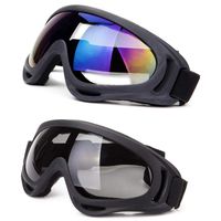 DODOING Ski Goggles, 2-Pack Snowboard Goggles with UV 400 Protection Windproof and Dustproof for Skate Motorcycle Bicycle Glasses for Kids, Boys & Girls, Youth, Men & Women