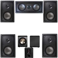 Klipsch R-2650-W In Wall #2 5.1 Home Theater System-FREE PL-200
