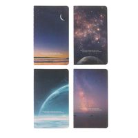 Mini Cute Moon Star Universe Notebook Notepad Diary Writting Paper School Supply