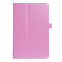 Folio Case for Samsung Galaxy Tab S4 10.5 Inch 2018(SM-T830/T835/T837), Businda Magnetic Stand Folio Case with Pencil Holder Premium Leather with Smart Stand Auto Sleep/Wake Case, Pink