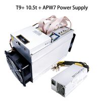 Antminer T9+ 10.5TH/s 16nm ASIC Bitcoin Miner Include APW7 PSU