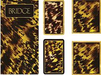 Entertaining with Caspari Gift Set Jumbo Type - 2 Score Pads & Bridge Tallies (Package of 24) (Tortoise)