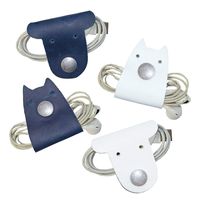 Chicago Style Furry Friends Cord Keeper 4-Pack Handmade by Hide & Drink