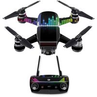 MightySkins Skin Compatible with DJI Spark Mini Drone Combo - Keep The Beat | Protective, Durable, and Unique Vinyl Decal wrap Cover | Easy to Apply, Remove, and Change Styles | Made in The USA