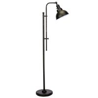 CO-Z Industrial Floor Lamp Adjustable, 65 Inches Rustic Floor Task Lamp in Aged Bronze Finish, Standing Lamp with Metal Shade for Living Room Reading Bedroom Office, ETL.