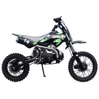 X-PRO 110cc Dirt Bike Pit Bike Kids Dirt Pitbike 110 Dirt Pit Bike，Green