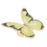 Drawer Pull Handle Zinc Alloy Butterfly-Shape Kitchen Cupboard Knobs Wardrobe Bookcase Handles(Green/Night Lights)