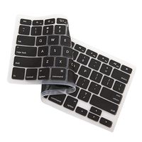 Silicone Keyboard Cover Skin for Apple MacBook Pro MAC 13" 15" 17" Air 13" (Black)