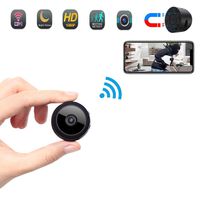 Spy Camera Wireless Hidden Camera, HD 1080P Mini Portable Home Security Battery Powered Covert Nanny Cam, Small Indoor Video Recorder Magnet/Motion Activated Night Vision Monitoring