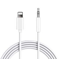 Car Aux Cable, Twinkk Aux Cord Compatible with iPhone X/7/8/Xs/Xr/iPad, 3.3ft 3.5mm Male Audio Cord for Car, Speaker, Home Stereo and Headphone