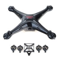 Faironly Body Shell Case Drone Spare Parts for Syma X5SC/X5SW RC Quadcopter Black
