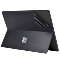 XISICIAO Ultra-Thin Body Skin Sticker for Microsoft Surface Pro 7(2019 Released), 12.3 Inch Back Decal, Vinyl Decorative Laptop Cover Protector Accessories(Frosted Black)