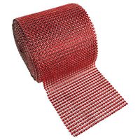 Allgala 4.8"x10Yard Diamond Rhinestone Rollwrap Ribbon