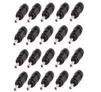 Liyafy DC Power Converter Plug, Conwork 5-Pack (5.5mm x 2.1mm to 3.5mm x 1.35mm) Tip Size AC/DC Adapter Barrel Plug Connector 20Pcs