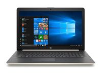 2019 HP Laptop Computer - 8th Gen Intel Core i3 8130U Up to 3.4GHz - 17.3" HD+, Intel UHD 620 - 32GB DDR4 RAM, 1TB SSD + 2TB HDD, DVDRW - WiFi, Bluetooth 4.2, USB 3.1, HDMI, Gold - Windows 10 Home