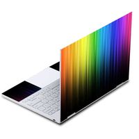 MightySkins Skin Compatible with Google Pixelbook - Rainbow Streaks | Protective, Durable, and Unique Vinyl Decal wrap Cover | Easy to Apply, Remove, and Change Styles | Made in The USA