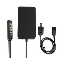48W Adapter for Microsoft Surface Pro 1 Pro 2 and Surface RT with USB Charging Port, fits Model 1536 and 1512 Charger