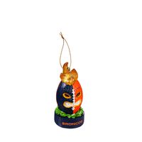Team Sports America Denver Broncos Lit Team Tiki Ball Ornament