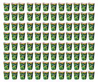 Set of 96 Summer Party Cups (96 Get Nerdy Plates) (Bug-Eyed Cups)