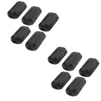 Yohii 10 Pcs UF-50B Clip On Noise Suppressor 5mm Cable Ferrite Core Filters