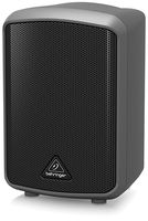 BEHRINGER MPA30BT All-in-One Portable 30-Watt Speaker with Bluetooth Connectivity and Battery Operation, Black