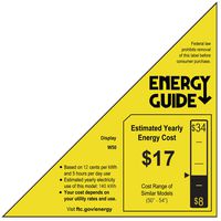 Komodo by Sceptre 50" 4K UHD Ultra Slim LED TV 3840x2160 Memc 120, Metal Black 2019 (KU-515), Black