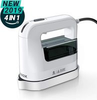 ABOX Garment Steamer, Steamer for Clothes, 1300W Steam Iron, Handheld Steamer with Removable Water Tank, Travel Steamer with 40s Fast Preheating