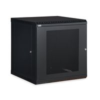 12U LINIER Fixed Wall Mount Cabinet - Vented Door