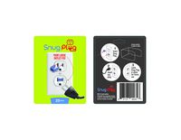 Snug Plug - Your Loose Outlet Fix (25/Pack Clear)